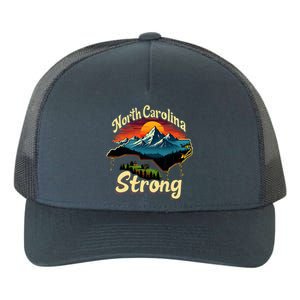 North Carolina Strong Strong Nc State Support For Carolina Yupoong Adult 5-Panel Trucker Hat