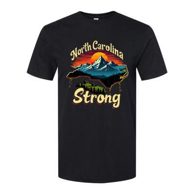 North Carolina Strong Strong Nc State Support For Carolina Softstyle CVC T-Shirt