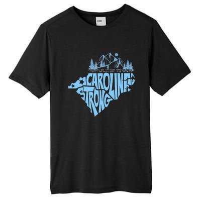 North Carolina Stronger Together Gift Tall Fusion ChromaSoft Performance T-Shirt