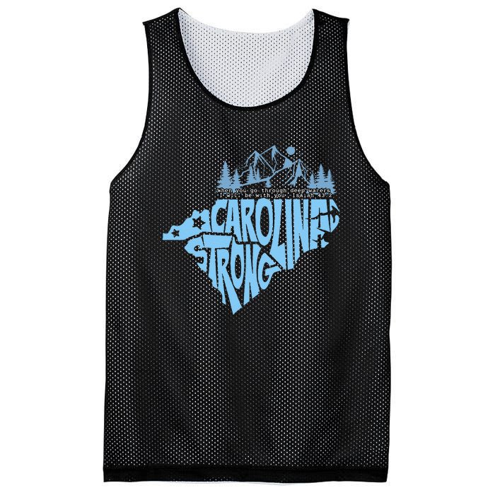 North Carolina Stronger Together Gift Mesh Reversible Basketball Jersey Tank