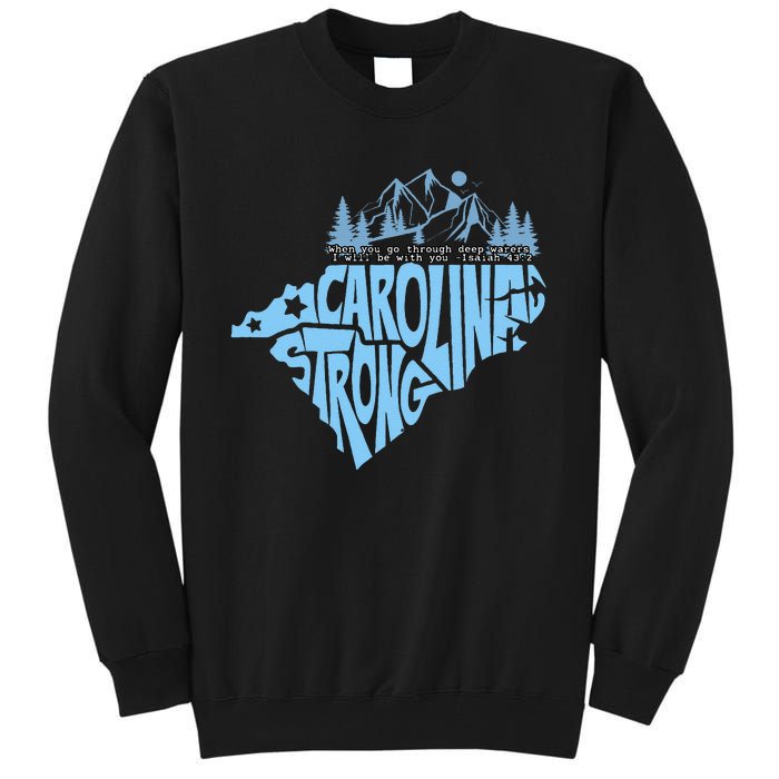 North Carolina Stronger Together Gift Tall Sweatshirt