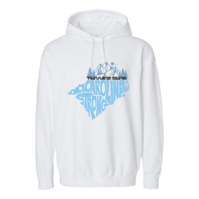 North Carolina Stronger Together Gift Garment-Dyed Fleece Hoodie