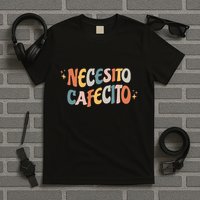 Necesito Cafecito Spanish Coffee T-Shirt