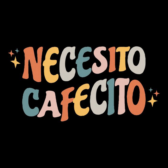 Necesito Cafecito Spanish Coffee T-Shirt