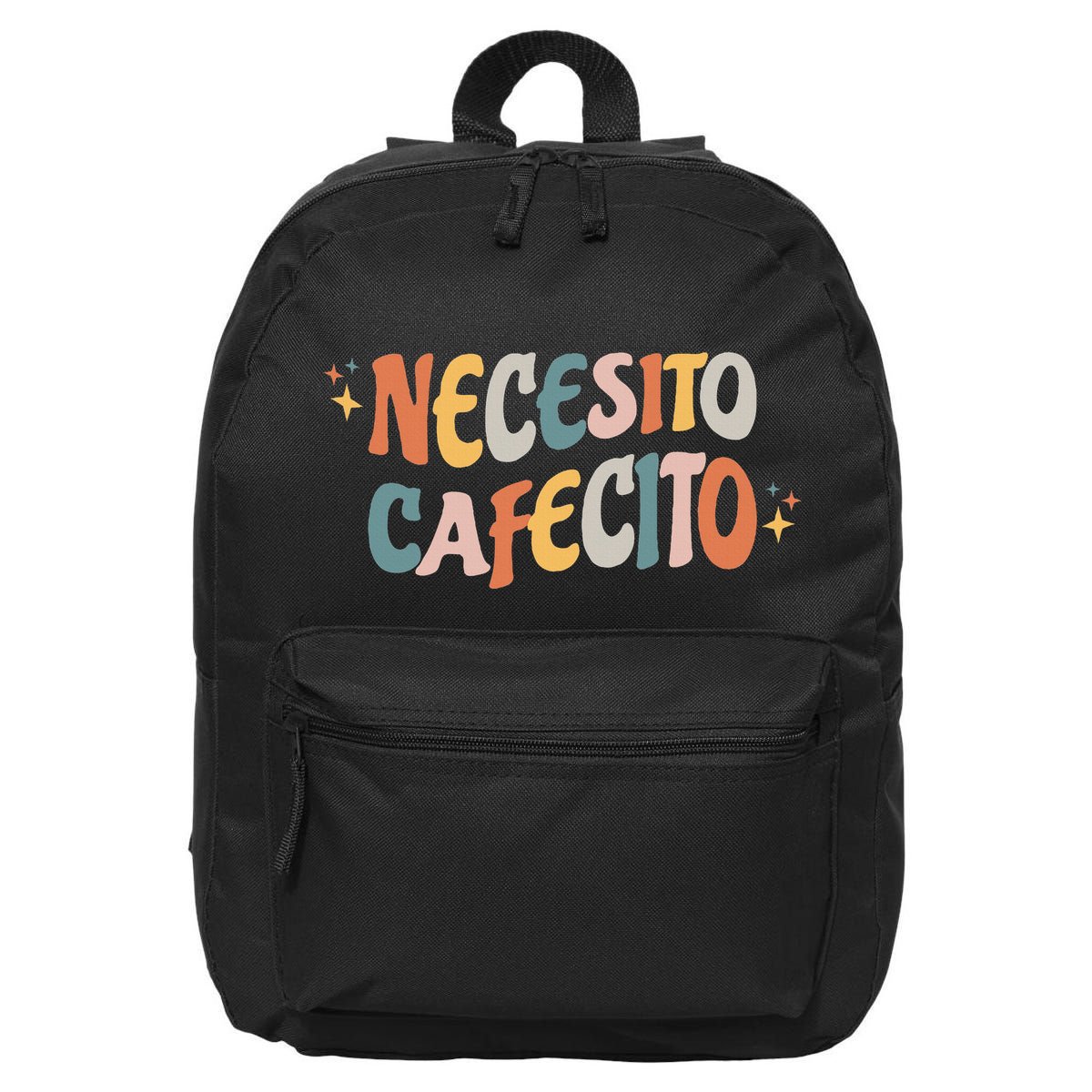 Necesito Cafecito Spanish Coffee 16 in Basic Backpack