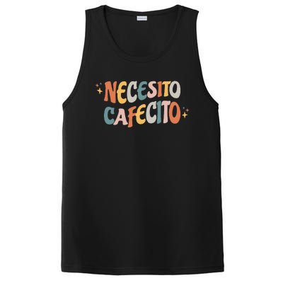 Necesito Cafecito Spanish Coffee PosiCharge Competitor Tank