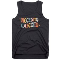 Necesito Cafecito Spanish Coffee Tank Top