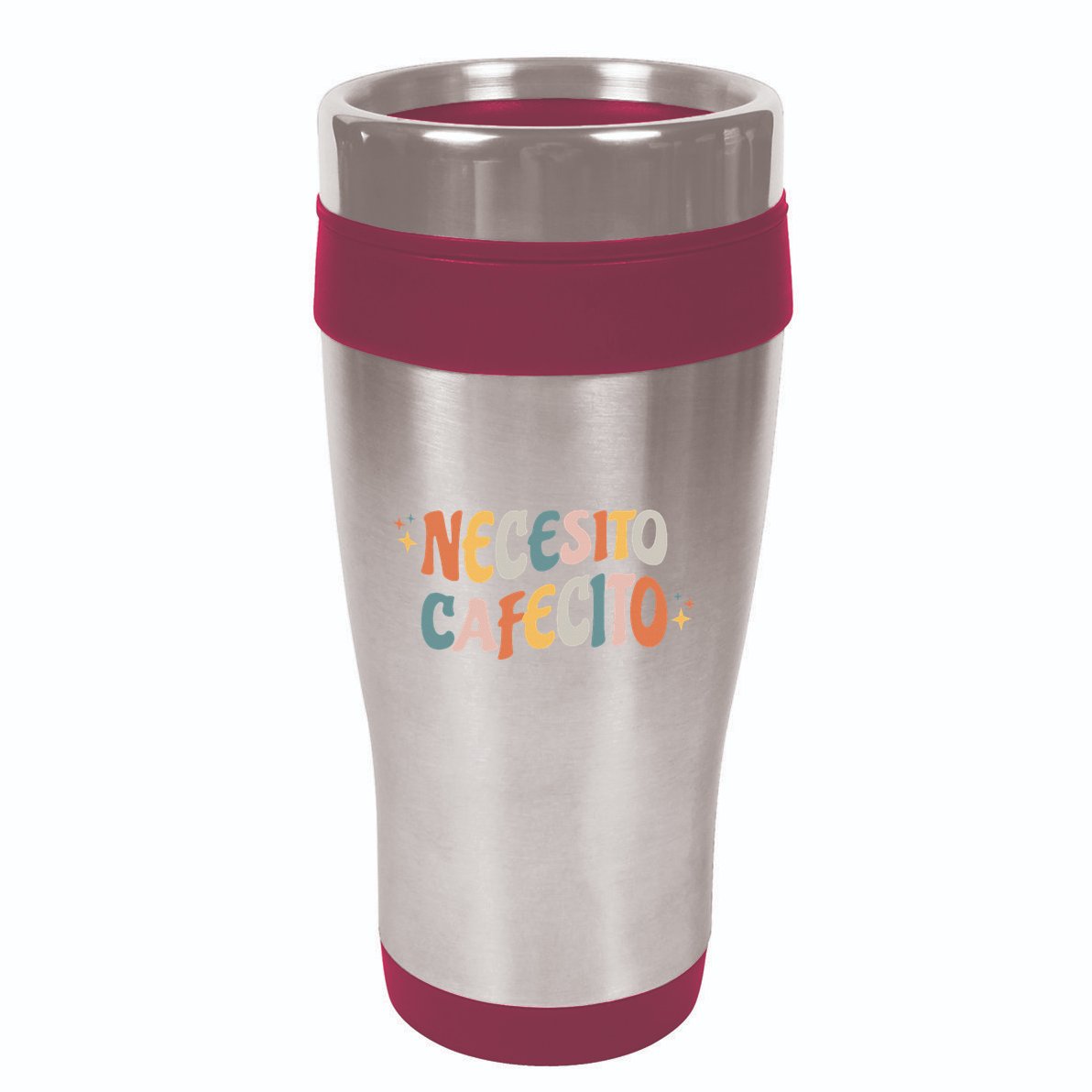 Necesito Cafecito Spanish Coffee 16oz Travel Tumbler