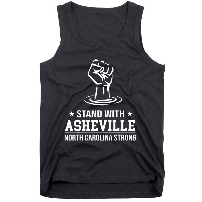 North Carolina Strong Asheville Nc Stand With Asheville 2024 Tank Top