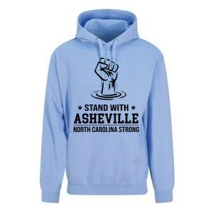 North Carolina Strong Asheville Nc Stand With Asheville 2024 Unisex Surf Hoodie