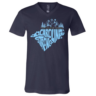 North Carolina Stronger Together V-Neck T-Shirt