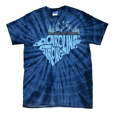 North Carolina Stronger Together Tie-Dye T-Shirt