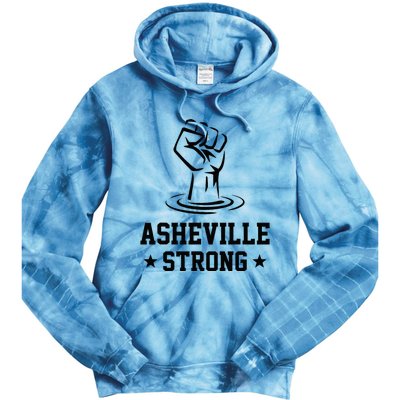 North Carolina Strong Asheville Nc Stand With Asheville 2024 Tie Dye Hoodie