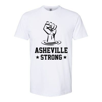 North Carolina Strong Asheville Nc Stand With Asheville 2024 Softstyle CVC T-Shirt