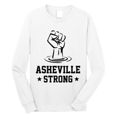 North Carolina Strong Asheville Nc Stand With Asheville 2024 Long Sleeve Shirt