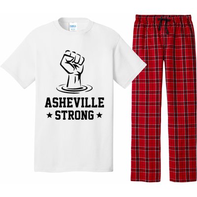 North Carolina Strong Asheville Nc Stand With Asheville 2024 Pajama Set