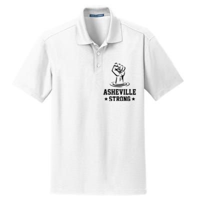 North Carolina Strong Asheville Nc Stand With Asheville 2024 Dry Zone Grid Polo