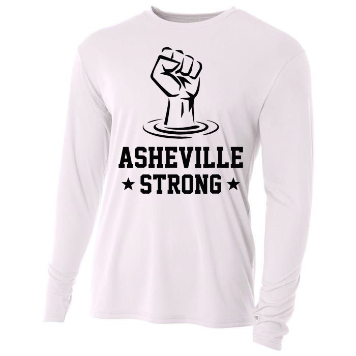 North Carolina Strong Asheville Nc Stand With Asheville 2024 Cooling Performance Long Sleeve Crew