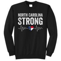 North Carolina Strong With Nc State And Love North Carolina Sweatshirt