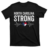 North Carolina Strong With Nc State And Love North Carolina T-Shirt