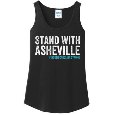 North Carolina Strong Asheville Nc Stand With Asheville 2024 Ladies Essential Tank