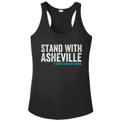 North Carolina Strong Asheville Nc Stand With Asheville 2024 Ladies PosiCharge Competitor Racerback Tank