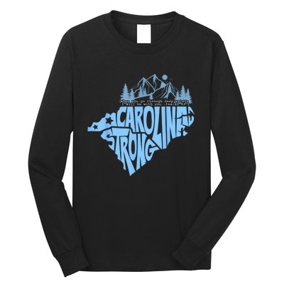 North Carolina Stronger Together Long Sleeve Shirt