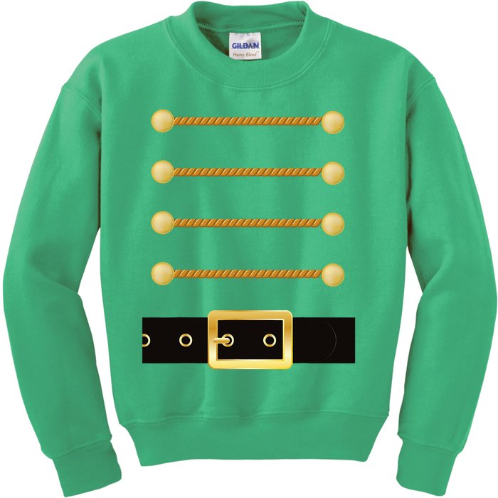 Nutcracker Character Soldier Costume Uniform Kids Sweatshirt