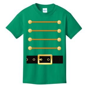 Nutcracker Character Soldier Costume Uniform Kids T-Shirt