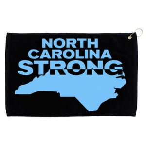 North Carolina Strong With Nc State And Love North Carolina Grommeted Golf Towel