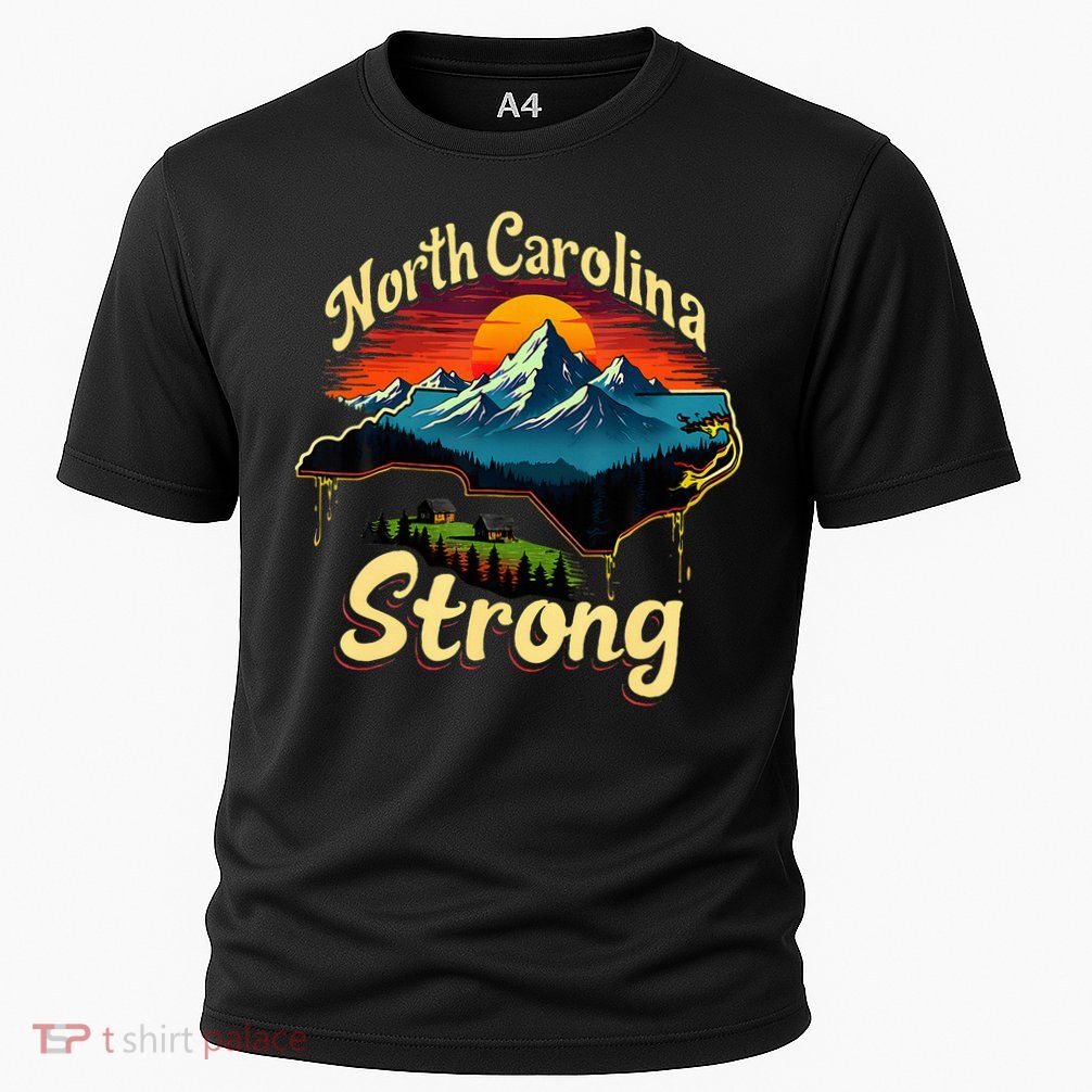 North Carolina Strong Strong Nc State Support For Carolina Performance Shirt