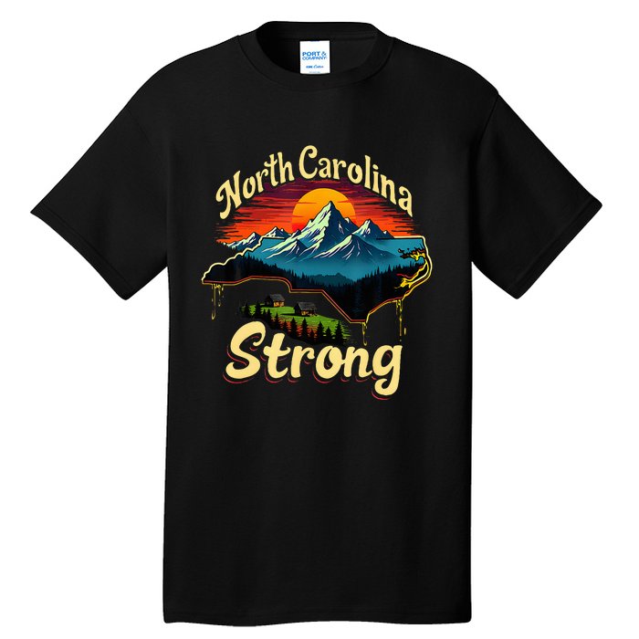 North Carolina Strong Strong Nc State Support For Carolina Tall T-Shirt