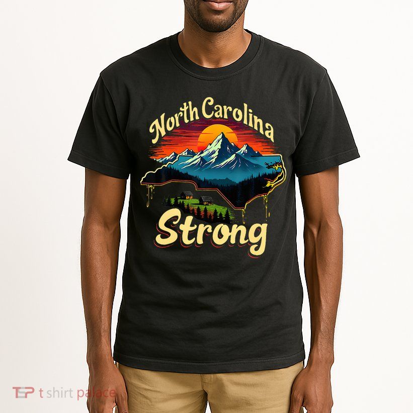 North Carolina Strong Strong Nc State Support For Carolina Tall T-Shirt