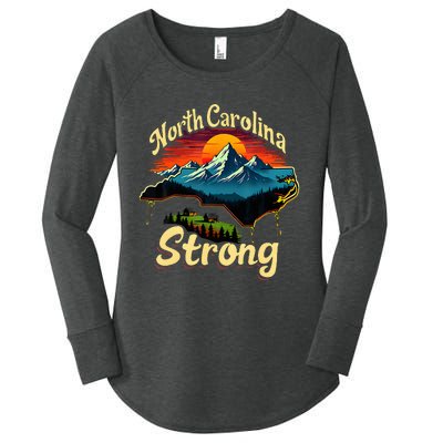 North Carolina Strong Strong Nc State Support For Carolina Women's Perfect Tri Tunic Long Sleeve Shirt