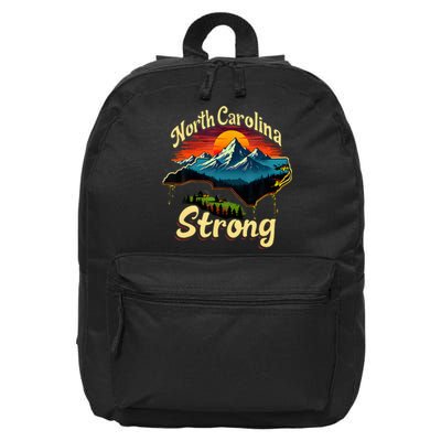 North Carolina Strong Strong Nc State Support For Carolina 16 in Basic Backpack