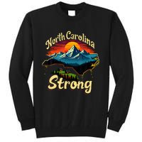 North Carolina Strong Strong Nc State Support For Carolina Tall Sweatshirt