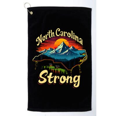 North Carolina Strong Strong Nc State Support For Carolina Platinum Collection Golf Towel