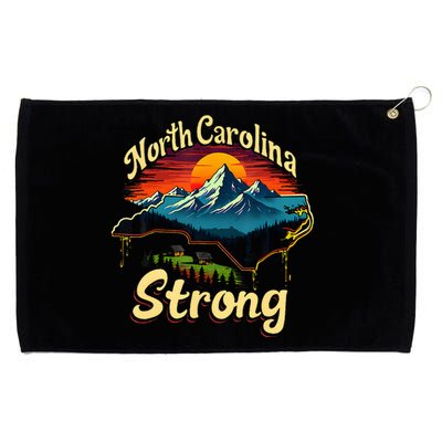 North Carolina Strong Strong Nc State Support For Carolina Grommeted Golf Towel