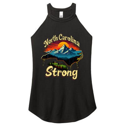 North Carolina Strong Strong Nc State Support For Carolina Women's Perfect Tri Rocker Tank