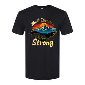 North Carolina Strong Strong Nc State Support For Carolina Softstyle CVC T-Shirt