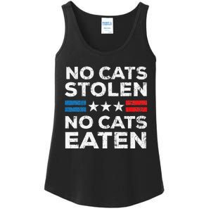 No Cats Stolen No Cats Eatin Trump 2024 Donald Trump Ladies Essential Tank