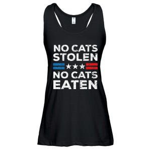 No Cats Stolen No Cats Eatin Trump 2024 Donald Trump Ladies Essential Flowy Tank