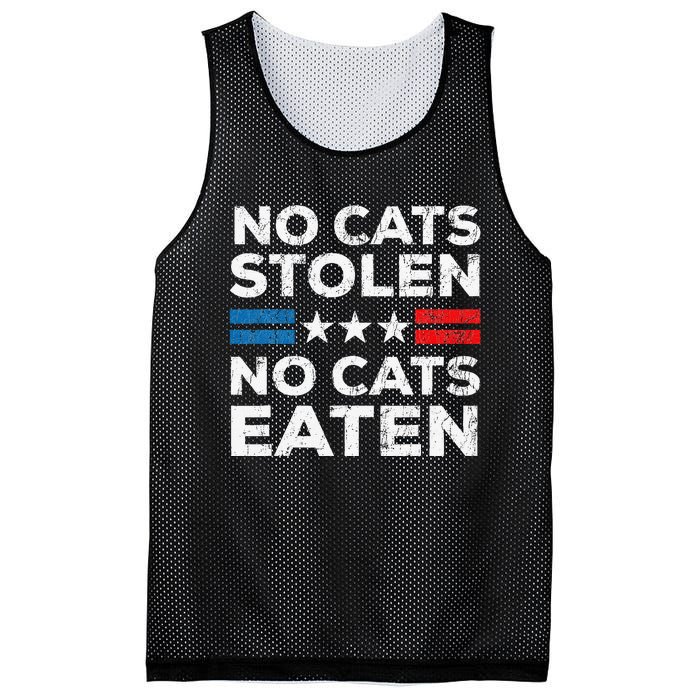 No Cats Stolen No Cats Eatin Trump 2024 Donald Trump Mesh Reversible Basketball Jersey Tank