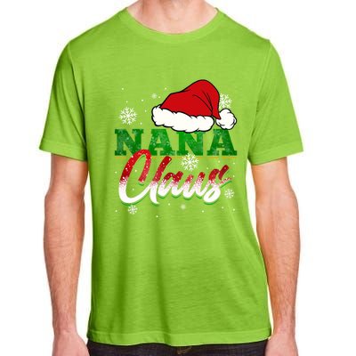 Nana Claus Santa Claus Chistmas Season Gift Adult ChromaSoft Performance T-Shirt