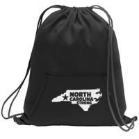 North Carolina State Strong Nc Love Women Sweatshirt Cinch Pack Bag