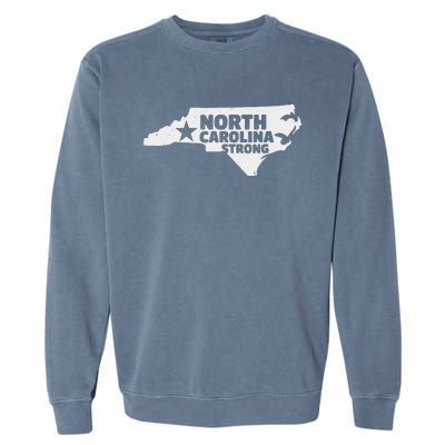 North Carolina State Strong Nc Love Women Garment-Dyed Sweatshirt