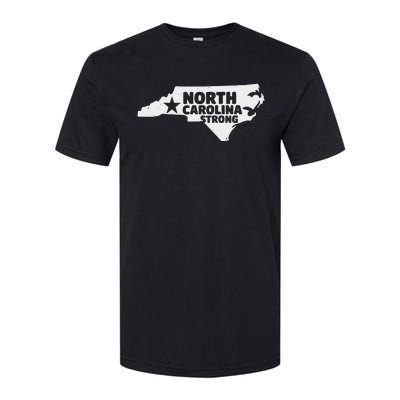 North Carolina State Strong Nc Love Women Softstyle CVC T-Shirt