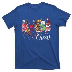 Nurse Crew Stethoscope Christmas Tree Ornats Decor Gift T-Shirt