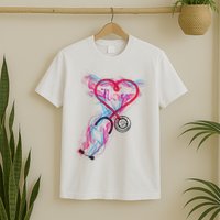 Nurse Colorful Stethoscope Heart Nurse Life T-Shirt