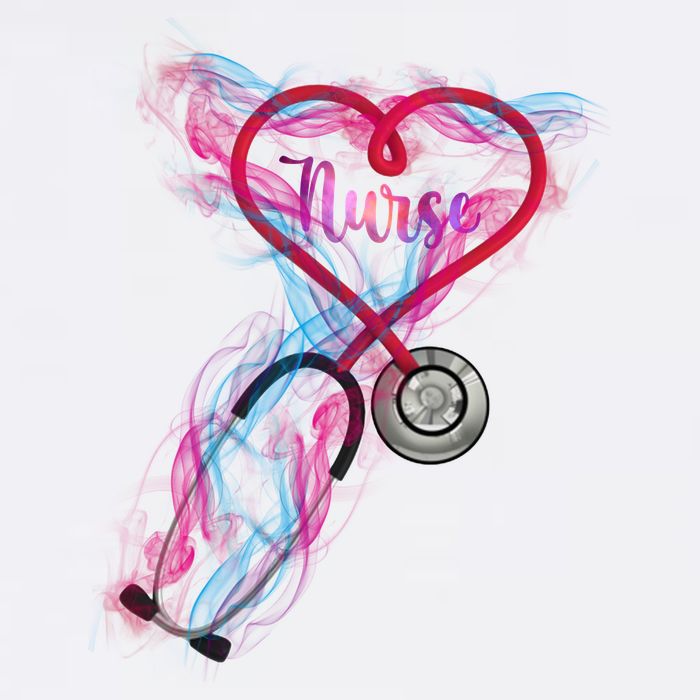 Nurse Colorful Stethoscope Heart Nurse Life T-Shirt